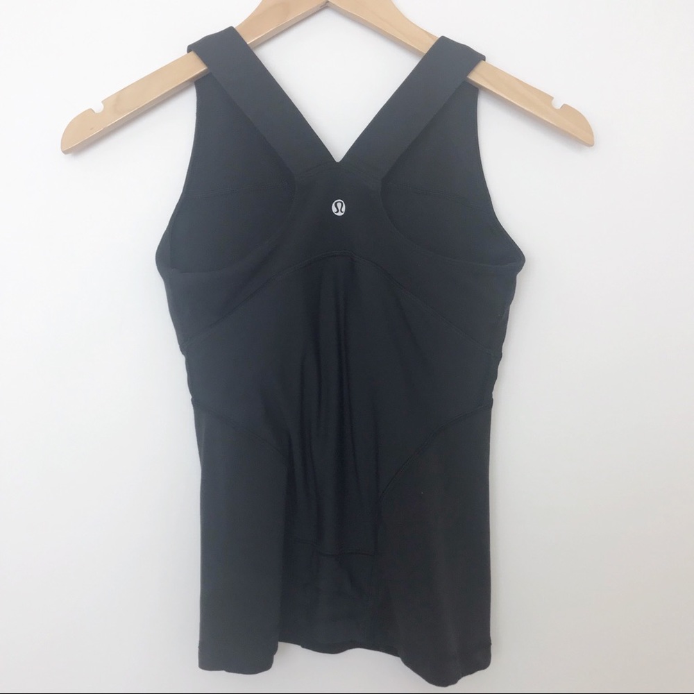 LULULEMON | Tank Built in Bra - Mesh Panels Pocket